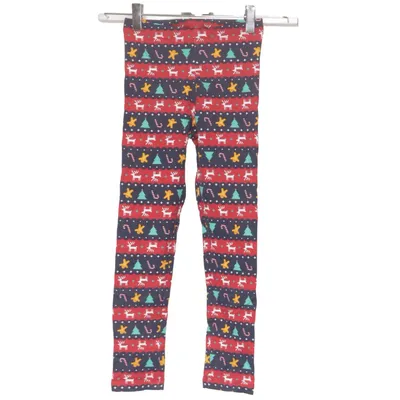 Leggings (Rood, Blauw, Meerkleurig) van Lupilu Katoen, Elastaan