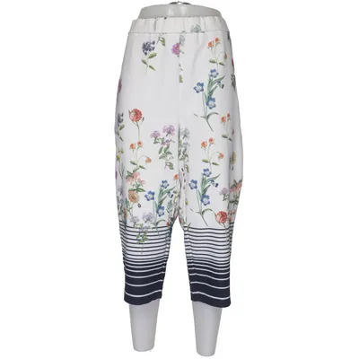 Driekwart broek (Wit, Meerkleurig) van Fiora Blue Elastaan, Polyester