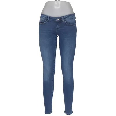 Jean (Bleu) de ONLY Blue Denim Coton, Élasthane, Lyocell