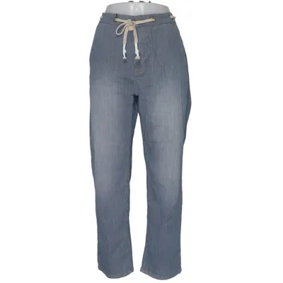 Jeans (Blue, White) from Blue Daze Cotton, Elastane, Polyester