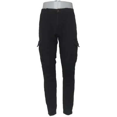 Cargo pants (Black) from Jack & Jones Jeans Intelligence Elastane, Organic cotton