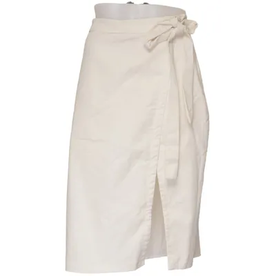Wikkelrok (Wit) van Tina Maria x NA-KD Katoen, Elastaan, Polyester