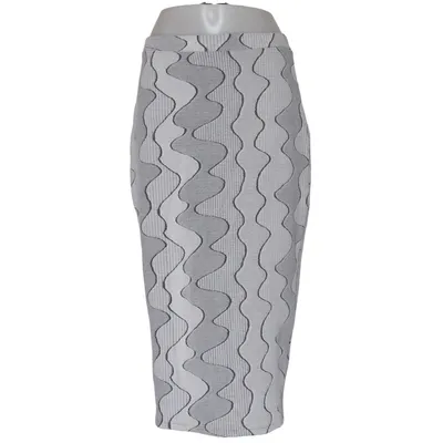 Maxi rok (Grijs, Zwart, Wit) van Won Hundred Elastaan, Polyester, Viscose
