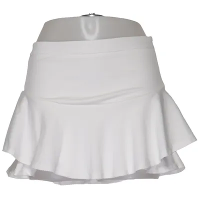 Jupe de sport (Blanc) de Shein Élasthane, Polyester
