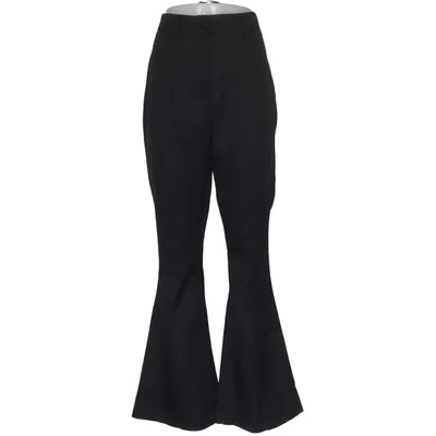 Pantalon patte d'éléphant (Noir) de Boohoo Polyester