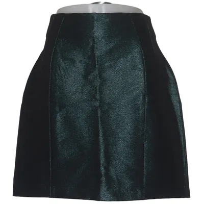 Jupe (Vert, Noir) de Naf Naf Élasthane, Polyester