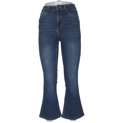 Jeans (Blå) fra Bershka Bomuld, Elastan