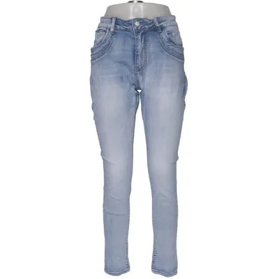 Jeans (Blå) fra Marta du Chateau Bomuld, Elastan, Polyester, Viscose