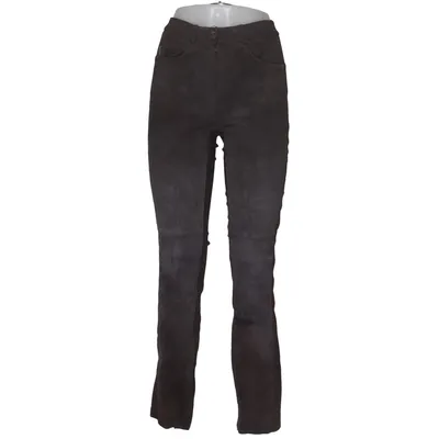 Leren broek (Bruin) van Absolu