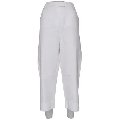Pants (White) from Seal Cotton, Polyamide