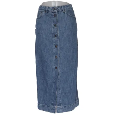 Jupe en jean (Bleu) de Topshop Coton, Polyester