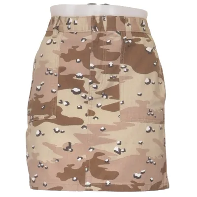 Skirt (Brown, Beige) from Junkyard Cotton