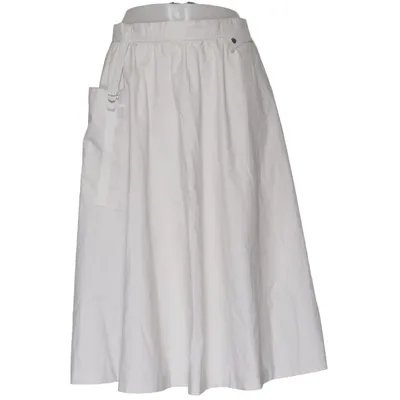 Nederdel (Beige) fra Danwear Bomuld, Polyester
