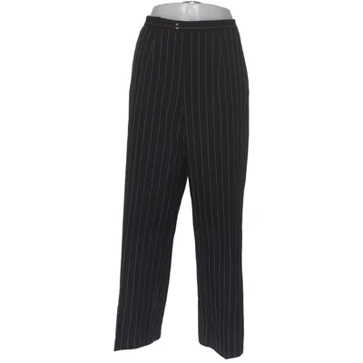 Pantalon de costume (Noir) de Chantal Polyester, Viscose