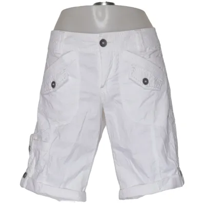 Shorts (White) from ESPRIT Cotton, Elastane