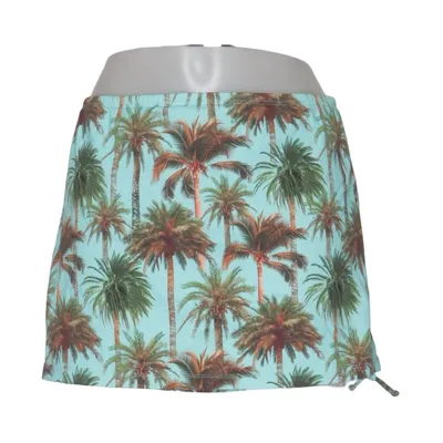 Swim skirt (Green, Brown, Multicolored) from Saltabad Elastane, Polyamide