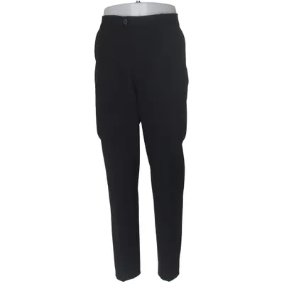 Kostuumbroek (Zwart) van Bertoni Elastaan, Polyester, Wol