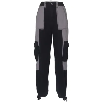 Cargo broek (Grijs, Zwart) van Ava & Ever Katoen