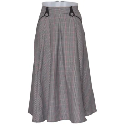 Kjol (Svart, Vit, Röd) från Miss Candyfloss Elastan, Polyester, Viskos