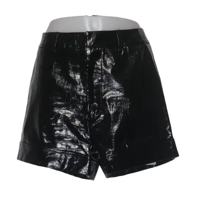 Shorts (Schwarz) von Loavies Baumwolle, Polyurethan