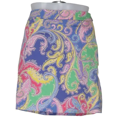 Golfnederdel (Blå, Flerfarvet) fra Ralph Lauren Golf Bomuld, Elastan, Polyester