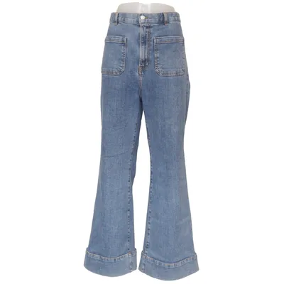 Jeans (Blå) från Jeanerica Elastan, Ekologisk bomull, Återvunnen bomull