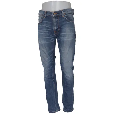 Spijkerbroek (Thin Finn) van Nudie Jeans Elastaan, Organisch katoen