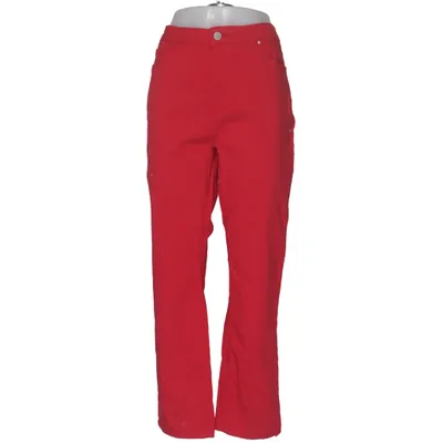 Jeans (Röd) från Sanna Elastan, Polyester, Viskos