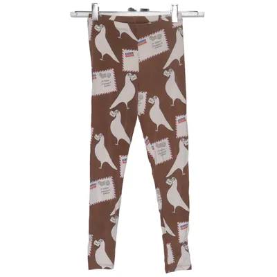 Leggings (Brown, White) from Mini Rodini Elastane, Lyocell