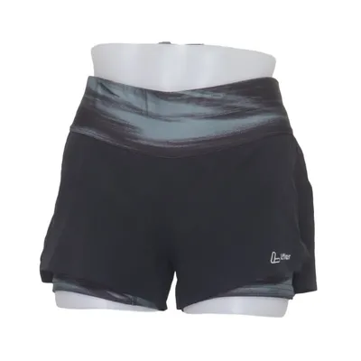 Träningsshorts (Svart, Grön) från Löffler Elastan, Polyamid, Polyester