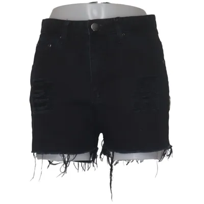 Denim shorts (Black, Blue) from Boohoo Blue Cotton, Polyester