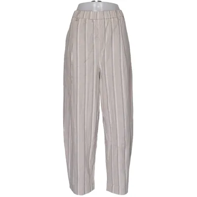 Palazzo broek (Beige) van ASOS Design Katoen, Polyester