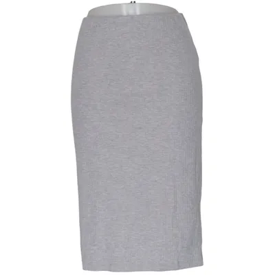Maxi skirt (Gray) from CS Elastane, Polyester, Viscose