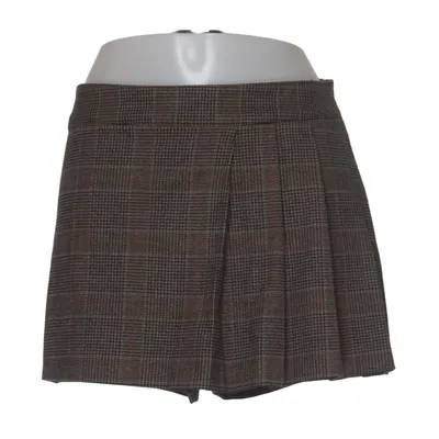 Jupe (Marron) de Zara Élasthane, Polyester, Viscose