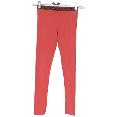 Leggings (Rød) fra Persival Bomuld, Elastan
