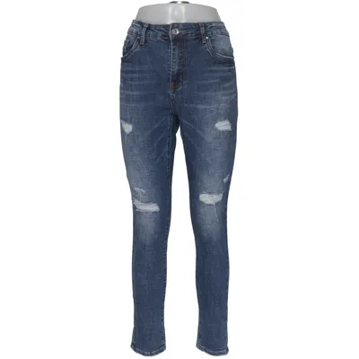 Jeans (Blå) fra Newplay Bomuld, Elastan, Polyester