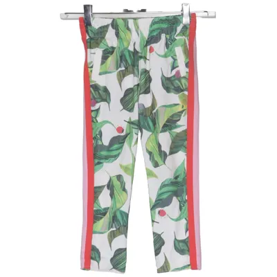 Broek (Wit, Groen) van Michelle Morin x H&M Polyester