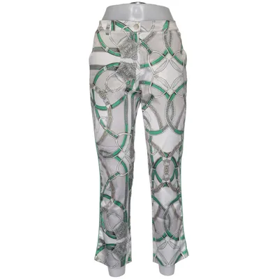 Pantalon (Blanc, Vert, Multicolore) de Liebesglück Coton, Élasthane, Polyester