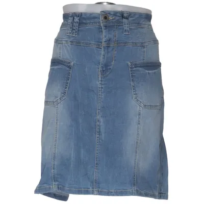 Jupe en jean (Bleu) de ZJ Denim Identity Coton, Élasthane