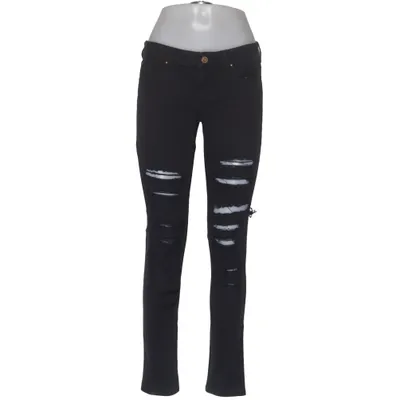 Jean (Noir) de Mango Jeans Coton, Élasthane