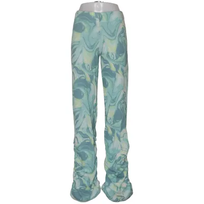 Pantalon (Vert, Multicolore) de Jaded London Acrylique, Polyester, Laine