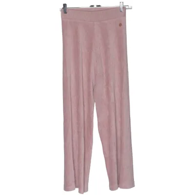 Manchesterbyxor (Rosa) från Ü by KappAhl Bomull, Elastan, Polyester