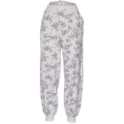 Pyjamasbukser (Hvid, Brun) fra Blooming Bomuld