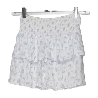 Rok (Wit, Blauw) van Subdued Viscose
