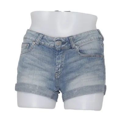 Short en jean (Bleu) de Mango Jeans Coton, Élasthane