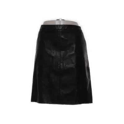 Skirt (Black) from Woman by Tchibo Faux leather