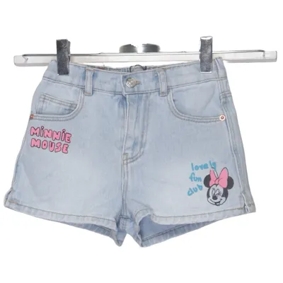Short en jean (Minnie Mouse) de Zara x Disney Coton