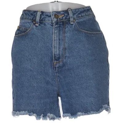 Short en jean (Bleu) de Collusion Coton