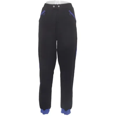 Joggingbroek (Zwart, Blauw) van Amy Vermont Katoen, Elastaan