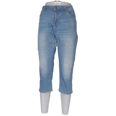 Three-quarter pants (Blue) from Desire Cotton, Elastane
